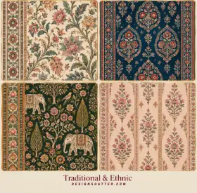 Traditional & Ethnic Textile Designs