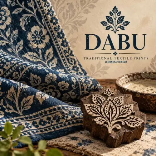 Dabu Printing: History, Process, Colours & Traditional Textile Design Images