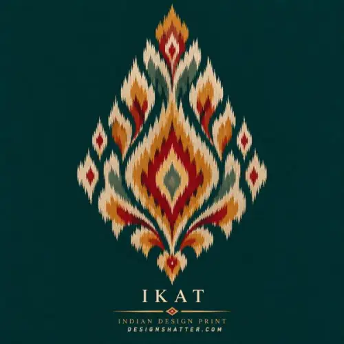Ikat Textile Prints: From Resist-Dyed Yarn to Modern Fashion Design Images