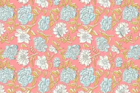 Vintage Rose Floral Seamless Pattern