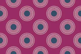 Mandala Circle Seamless Repeat Textile Pattern