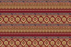 Ajrakh Decorative Border Textile Pattern