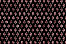 Bagru Leaf Butti Seamless Textile Pattern