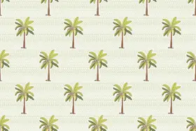 Goan Palm Tree Butti Seamless Textile Pattern