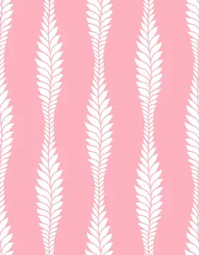 Vertical Botanical Stripe Print