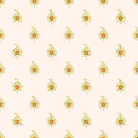 Minimal Paisley Buti Repeat Print