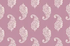 Paisley Dotted Repeat Print