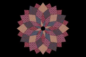 Bagru Mandala Butti Seamless Textile Pattern