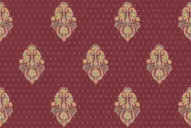 Paisley Butti Ethnic Textile Pattern Kit – Buti & Border Pack