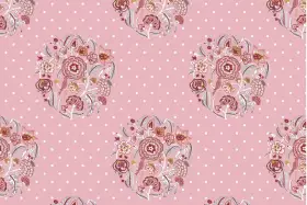 Jaipuri Floral Bouquet Butta Seamless Textile Pattern