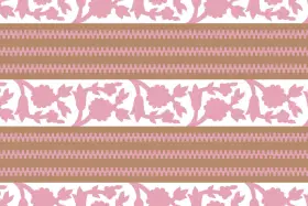 Soft Pink Heritage Stripe Layout