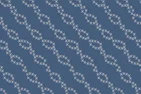 Minimal Diamond Cross Weave Print