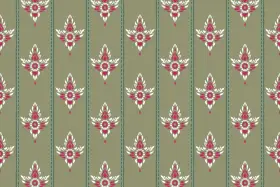 Olive Ethnic Strip