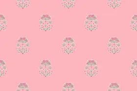 Small Floral Butti Seamless Pattern
