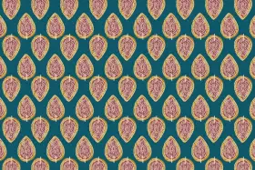 Ethnic Geometric Tile Textile Pattern Kit – Jaal , Buti & Border Pack