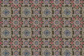 Vintage Tile Geometric Ajrakh Pattern
