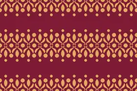 Traditional Geometric Ikat Style Pattern