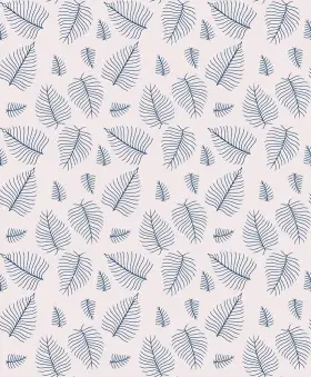 Minimal Botanical Leaf All-Over Print