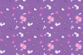 Delicate Floral Butti Textile Pattern