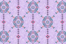 Mandala Panel Seamless Textile Pattern