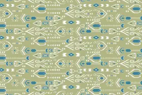 Tribal Geometric Allover Print