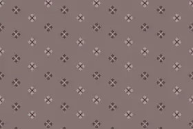 Geometric Floral Butti Print