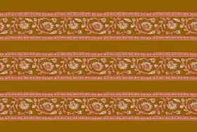 Royal Crane Floral Textile Design Kit – Border & Jaal Pack