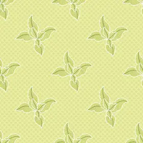 Scattered Leaf Butti Print