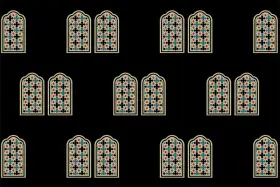 Heritage Arch Motif Textile Pattern Kit – Jaal , Buti & Border Pack