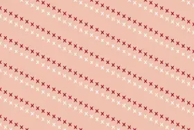 Minimal Diamond Cross Weave Print
