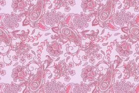 Decorative Paisley Floral Pattern