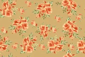 Jaipuri Vintage Floral Butti Textile Pattern
