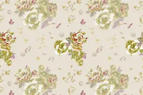 Bold Floral Cluster Repeat