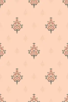 Traditional Floral Motif Print