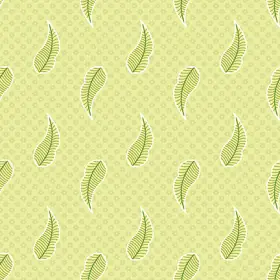 Scattered Leaf Butti Print