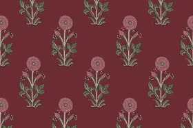 Floral Buta Vertical Repeat