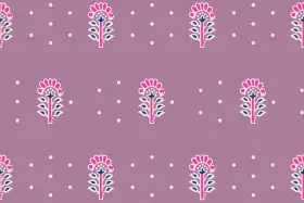 Bagru Butta Seamless Textile Pattern