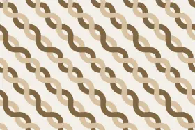 Luxury Interlocking Chain Pattern