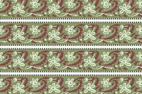 Tribal Ethnic Border Seamless Textile Pattern
