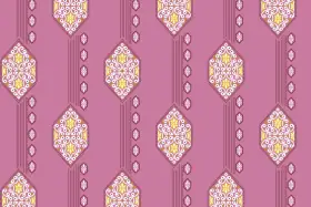 Diamond Ethnic Placement Print