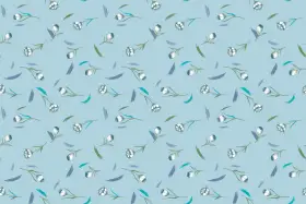 Small Flower Toss Print