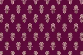 Jaipuri Floral Butta Seamless Textile Pattern