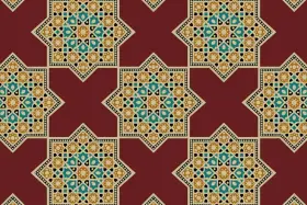 Moroccan Star Motif Pattern Kit – Jaal & Border Pack