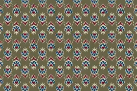Jaipuri Floral Butti Textile Pattern