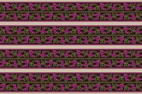 Traditional Border Heavy Ethnic Layout