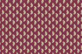 Kashmiri Paisley Butti Seamless Textile Pattern
