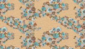 Vintage Floral Allover Print