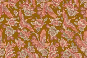 Royal Crane Floral Textile Design Kit – Border & Jaal Pack
