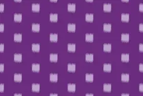 Ikat Style Square Butti Seamless Textile Pattern