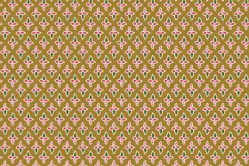 Bagru Floral Butti Seamless Textile Pattern